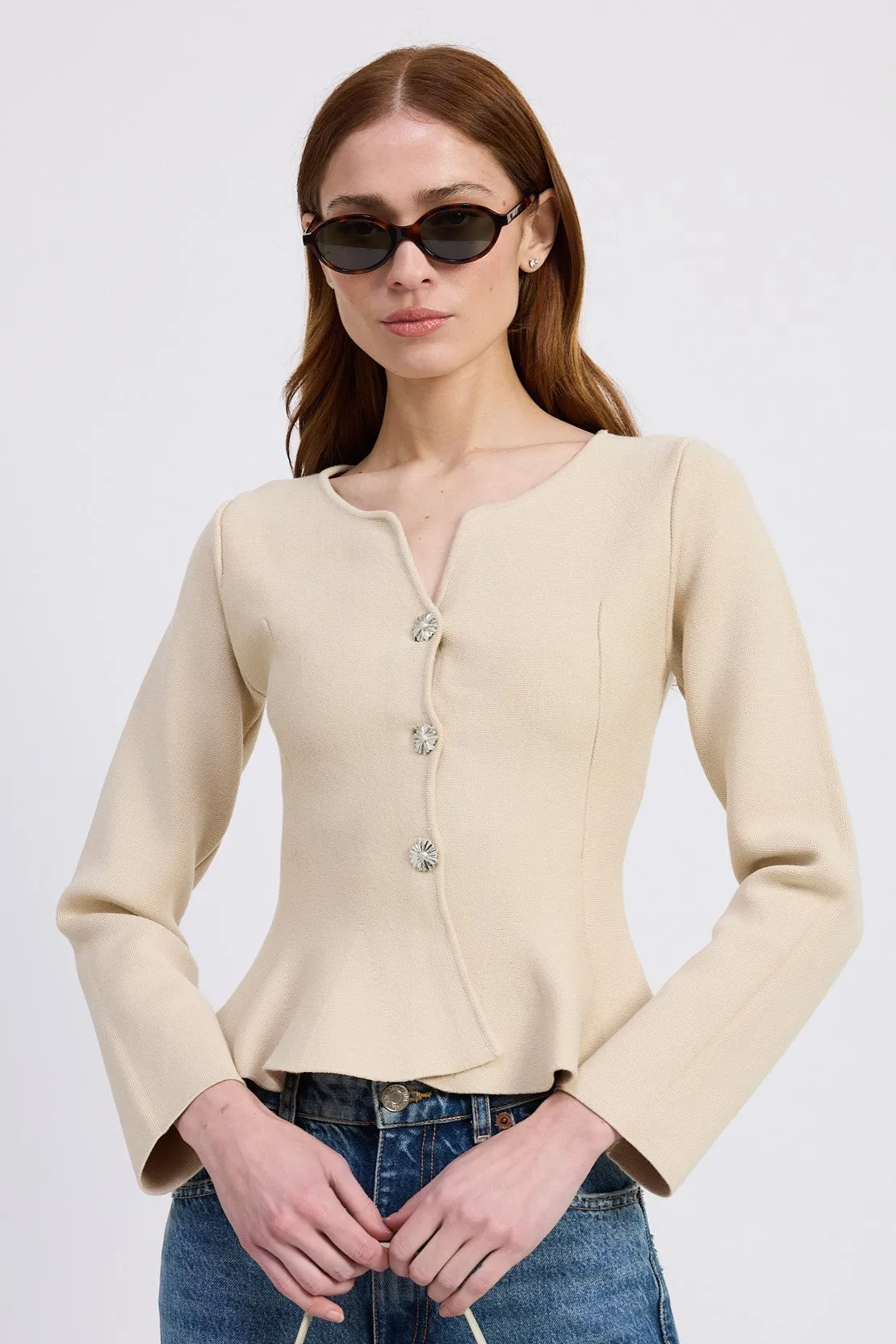 Idah Cardigan sold by En Saison