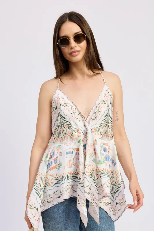 Alaia Satin Top sold by En Saison