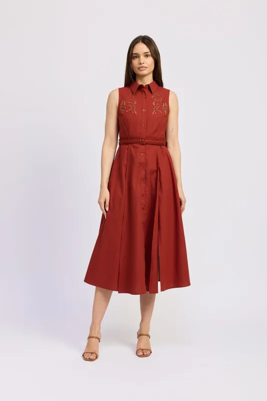 Megumi Midi Dress sold by En Saison