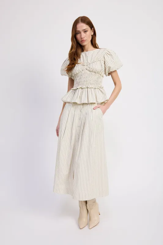 Azra Midi Skirt sold by En Saison