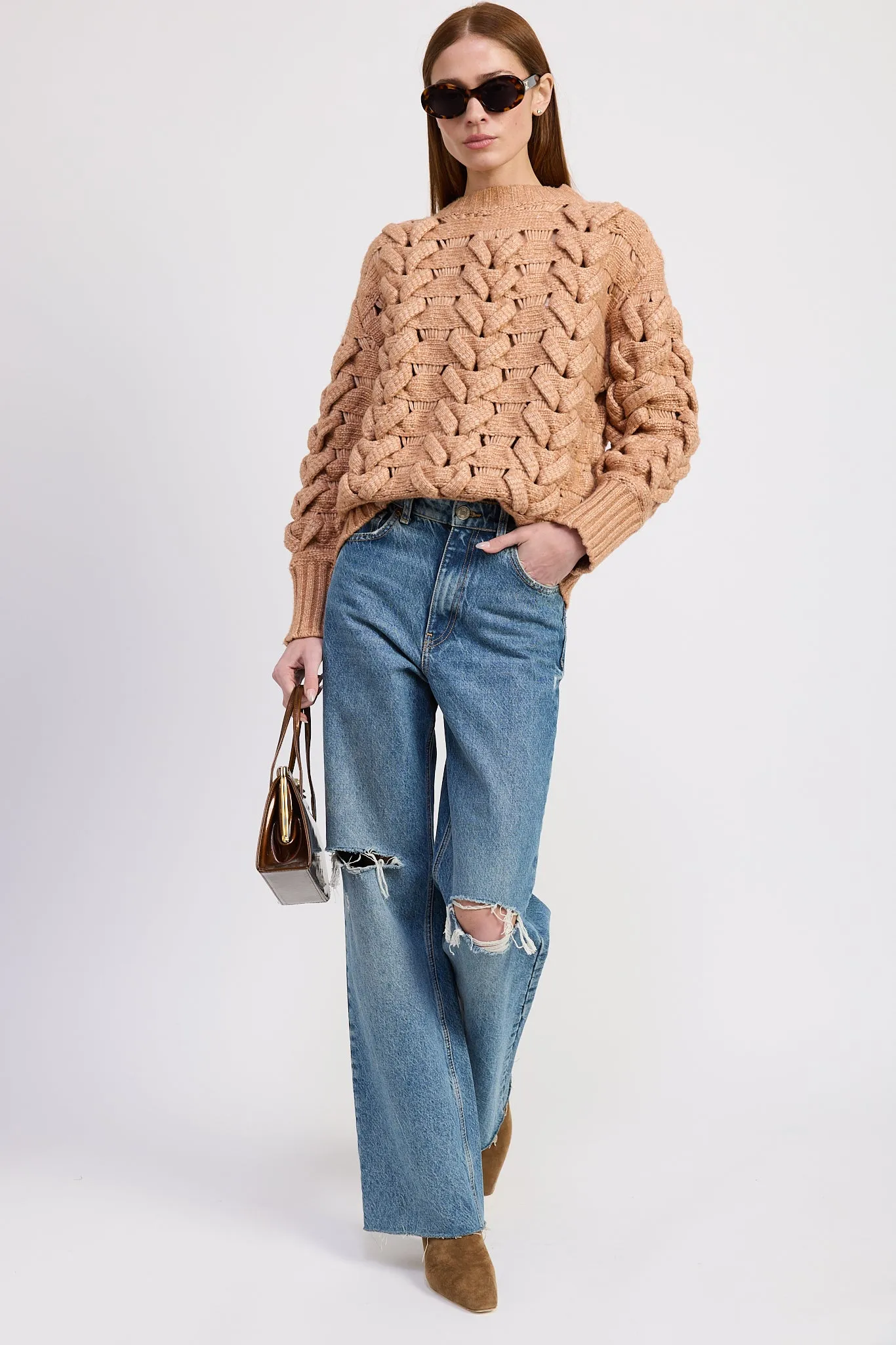 Elizabeth Cable Sweater sold by En Saison product image thumbnail 4