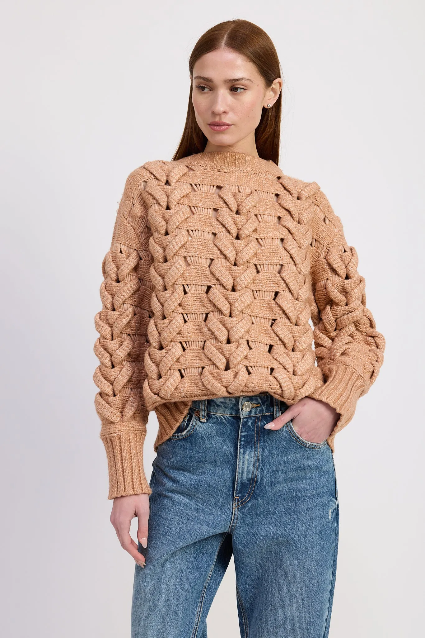 Elizabeth Cable Sweater sold by En Saison product image thumbnail 5