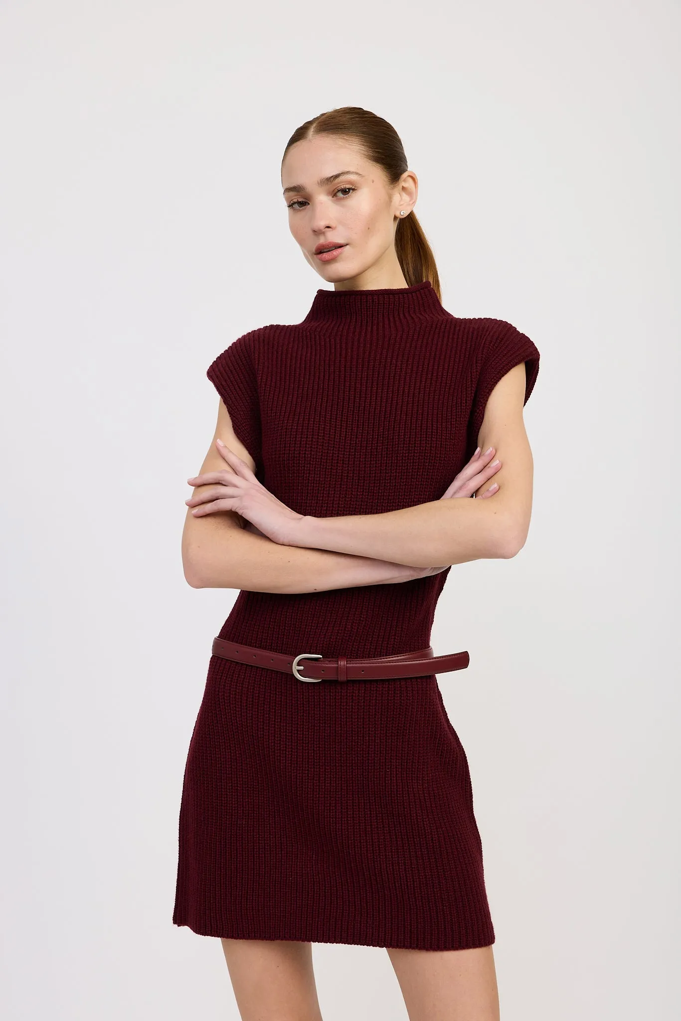 Nathalia Mini Sweater Dress sold by En Saison product image thumbnail 4