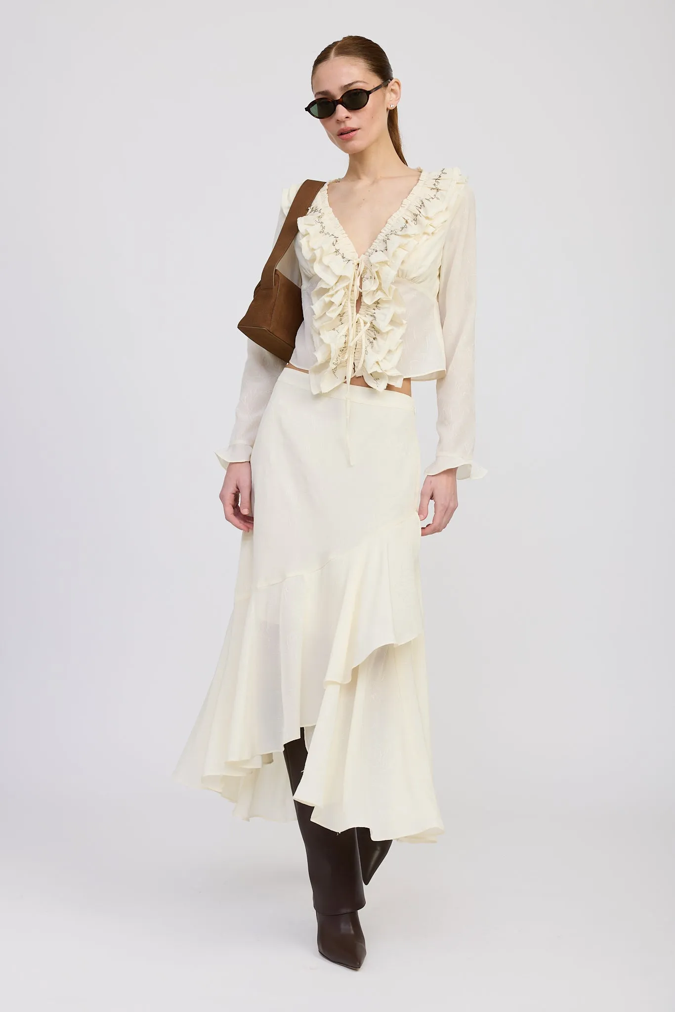 Gabriella Maxi Skirt sold by En Saison product image thumbnail 4