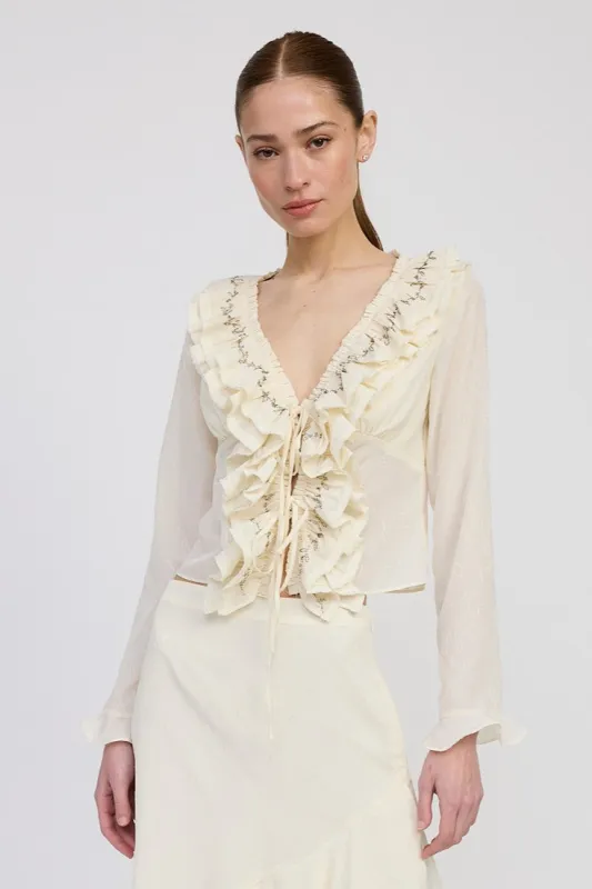 Gabriella Top sold by En Saison