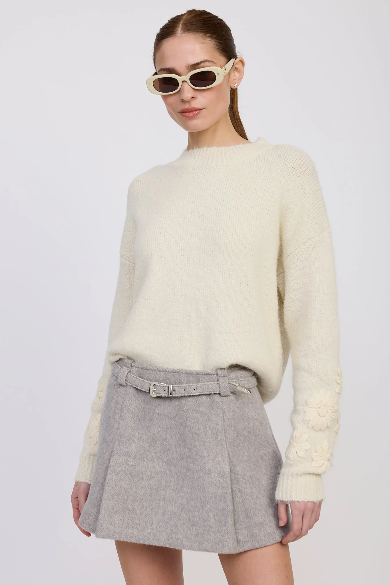 Carrington Belted Skirt sold by En Saison product image thumbnail 4