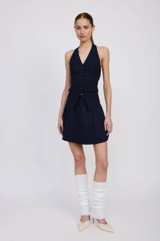 Prudence Vest Mini Dress made by En Saison