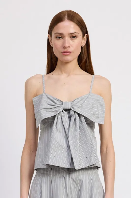 Christelle Bow Top sold by En Saison