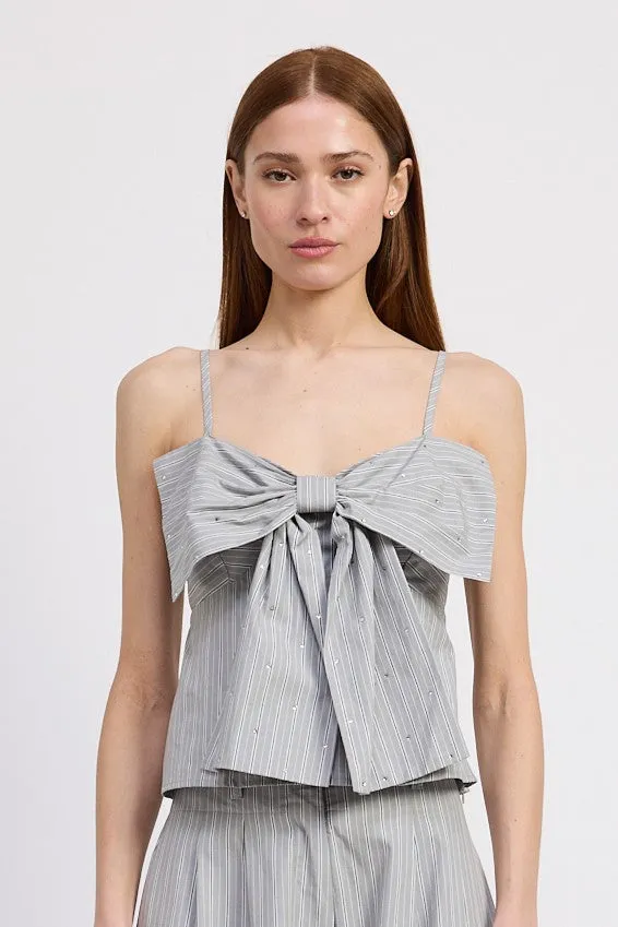 Christelle Bow Top sold by En Saison