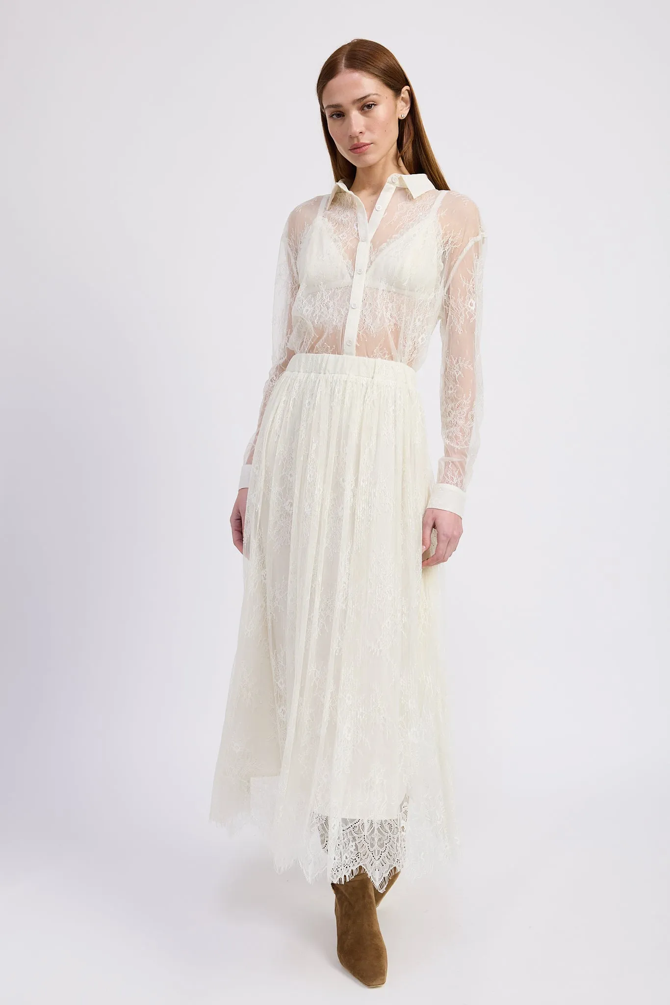 Alannah Midi Skirt sold by En Saison product image thumbnail 4