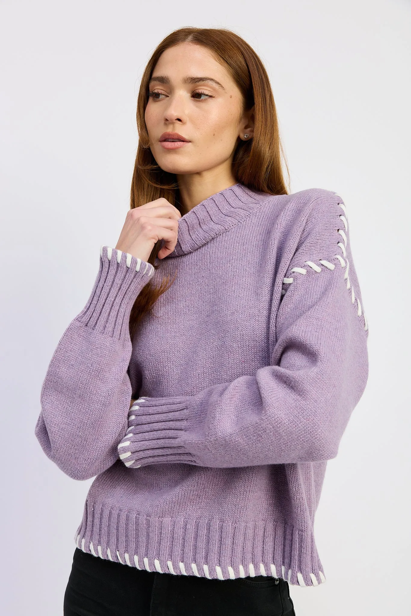 Merrill Whip Stitch Sweater sold by En Saison product image thumbnail 2