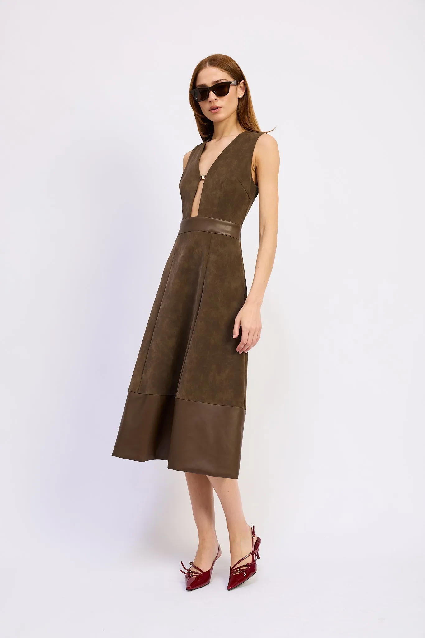 Miller Mixed Media Dress sold by En Saison product image thumbnail 2