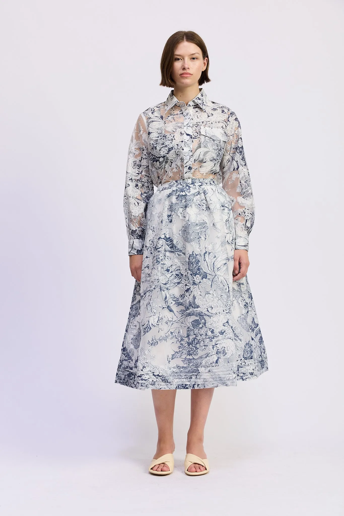 Cyrus Midi Skirt sold by En Saison