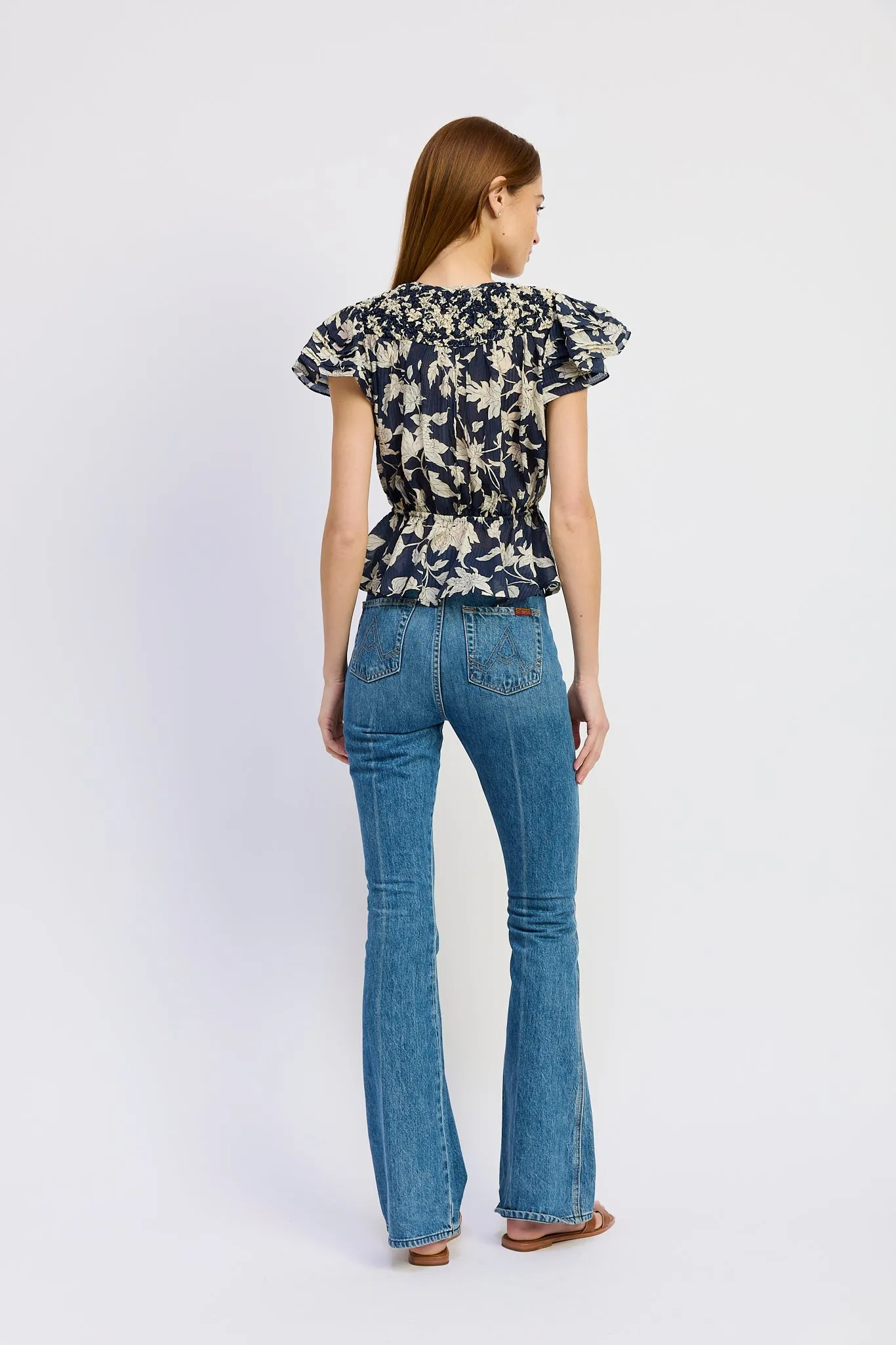 Madeline Peplum Blouse sold by En Saison product image thumbnail 3