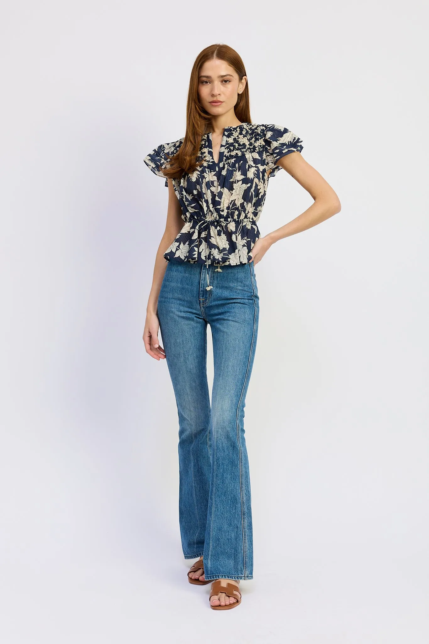 Madeline Peplum Blouse sold by En Saison product image thumbnail 4