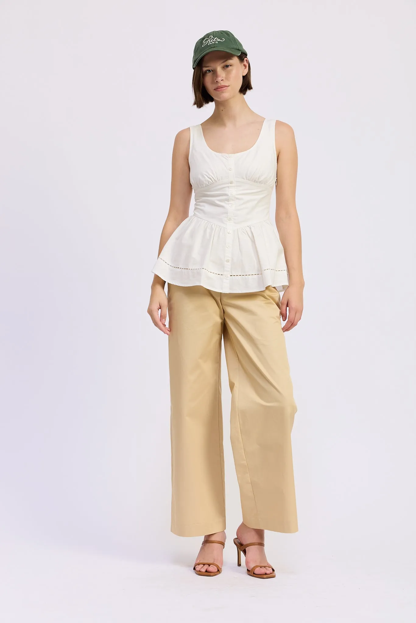 Brittany Peplum Top sold by En Saison product image thumbnail 4