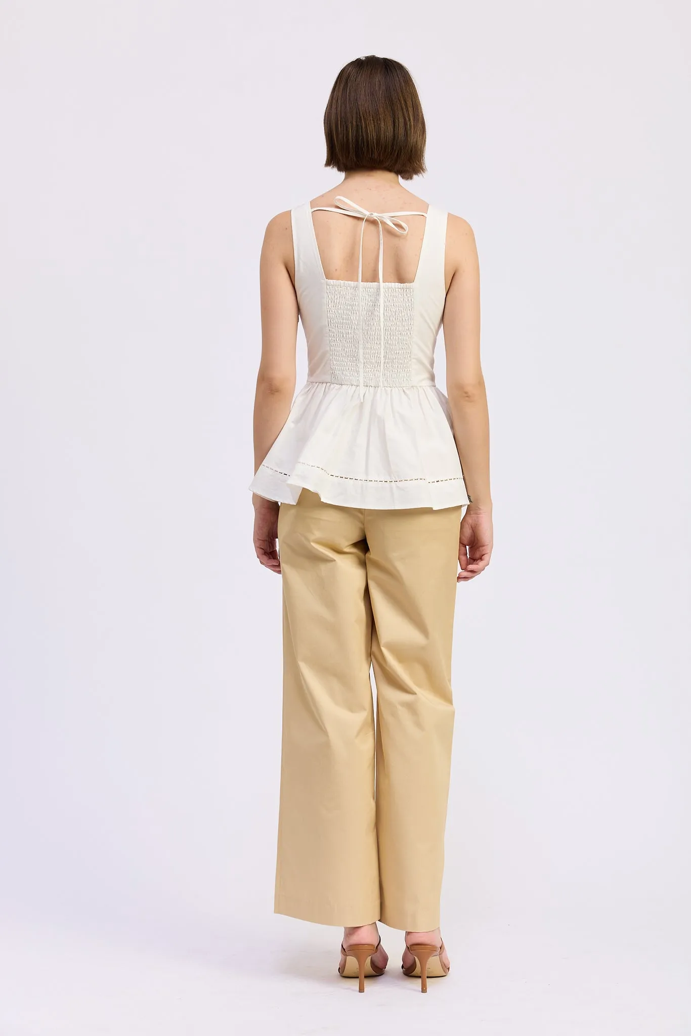 Brittany Peplum Top sold by En Saison product image thumbnail 3