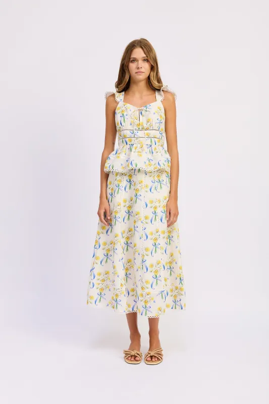 Audrey Midi Skirt made by En Saison