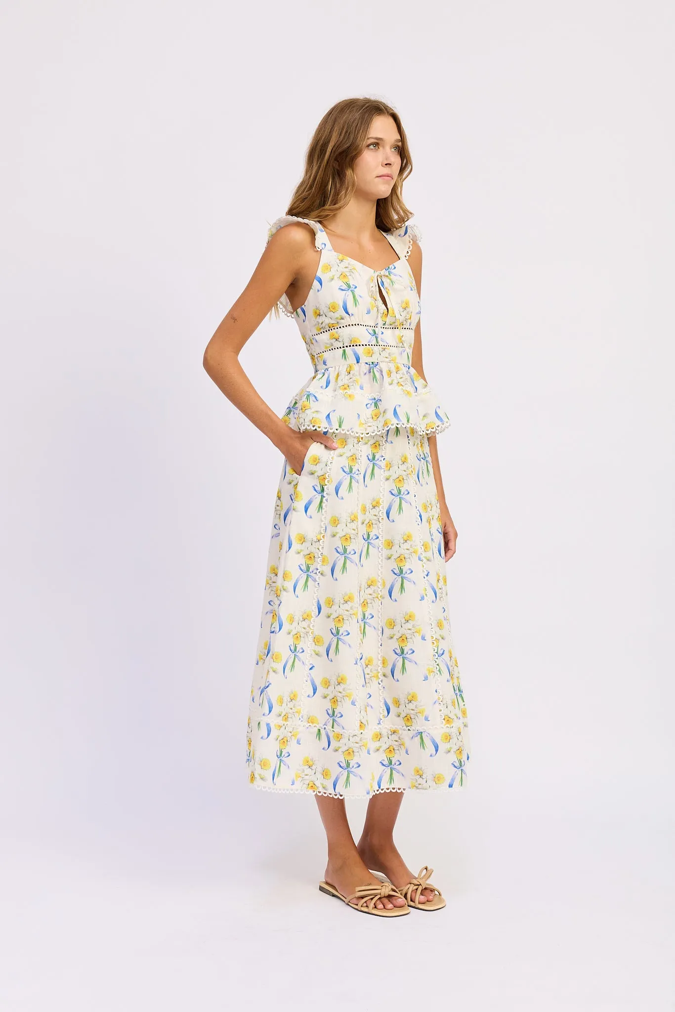 Audrey Midi Skirt sold by En Saison product image thumbnail 2