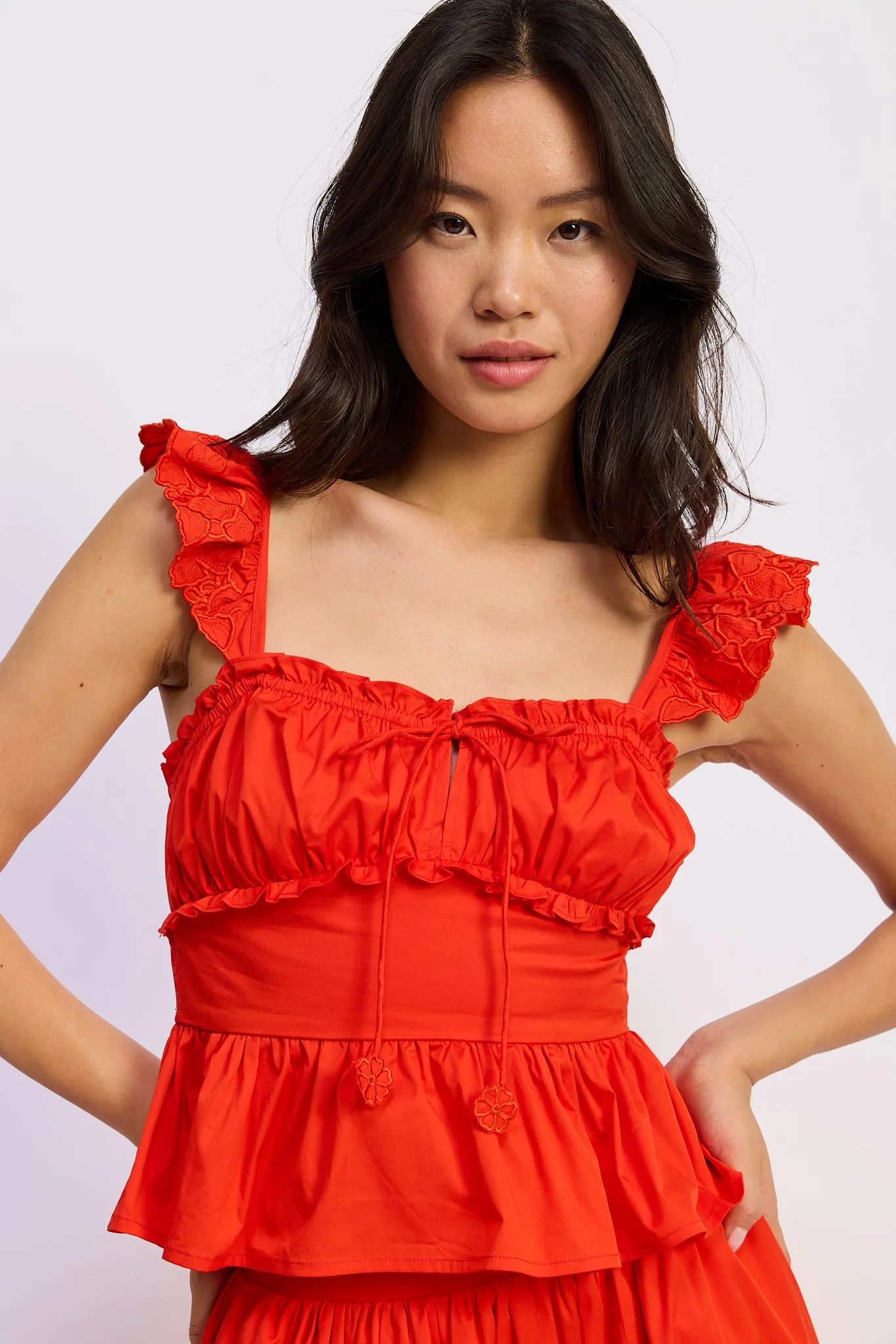 Emerson Peplum Top sold by En Saison product image thumbnail 5
