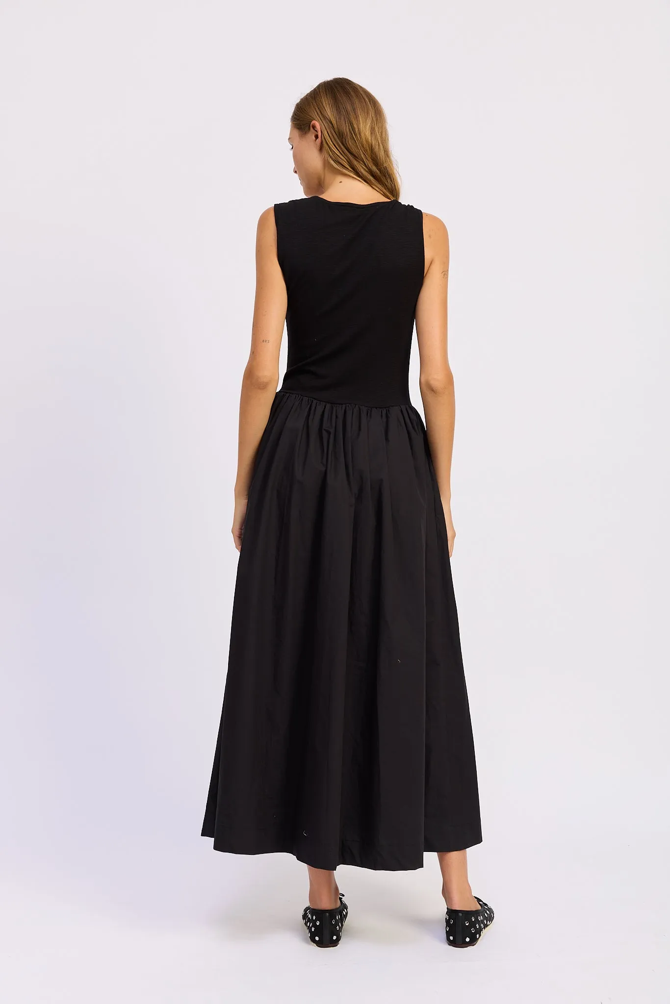 Sloane Mixed Media Maxi Dress sold by En Saison product image thumbnail 3