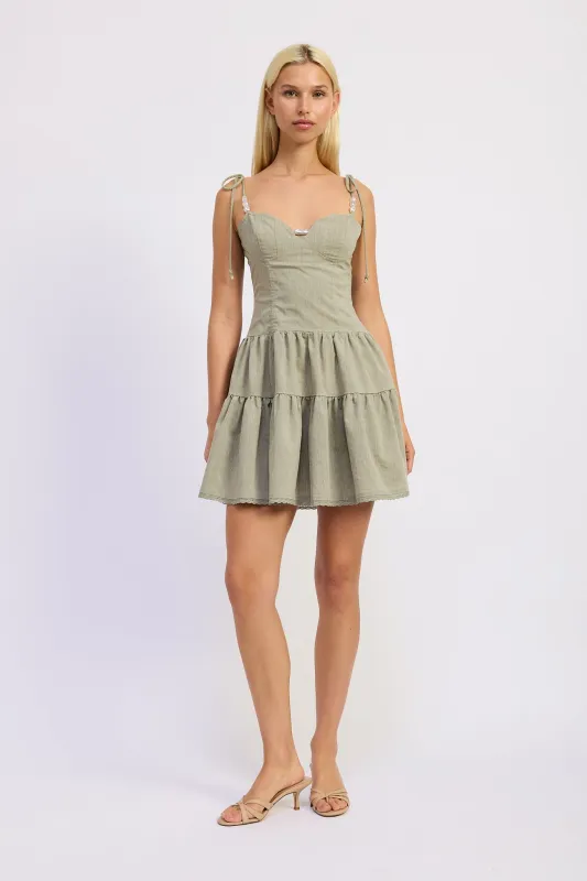 Adele Mini Dress made by En Saison