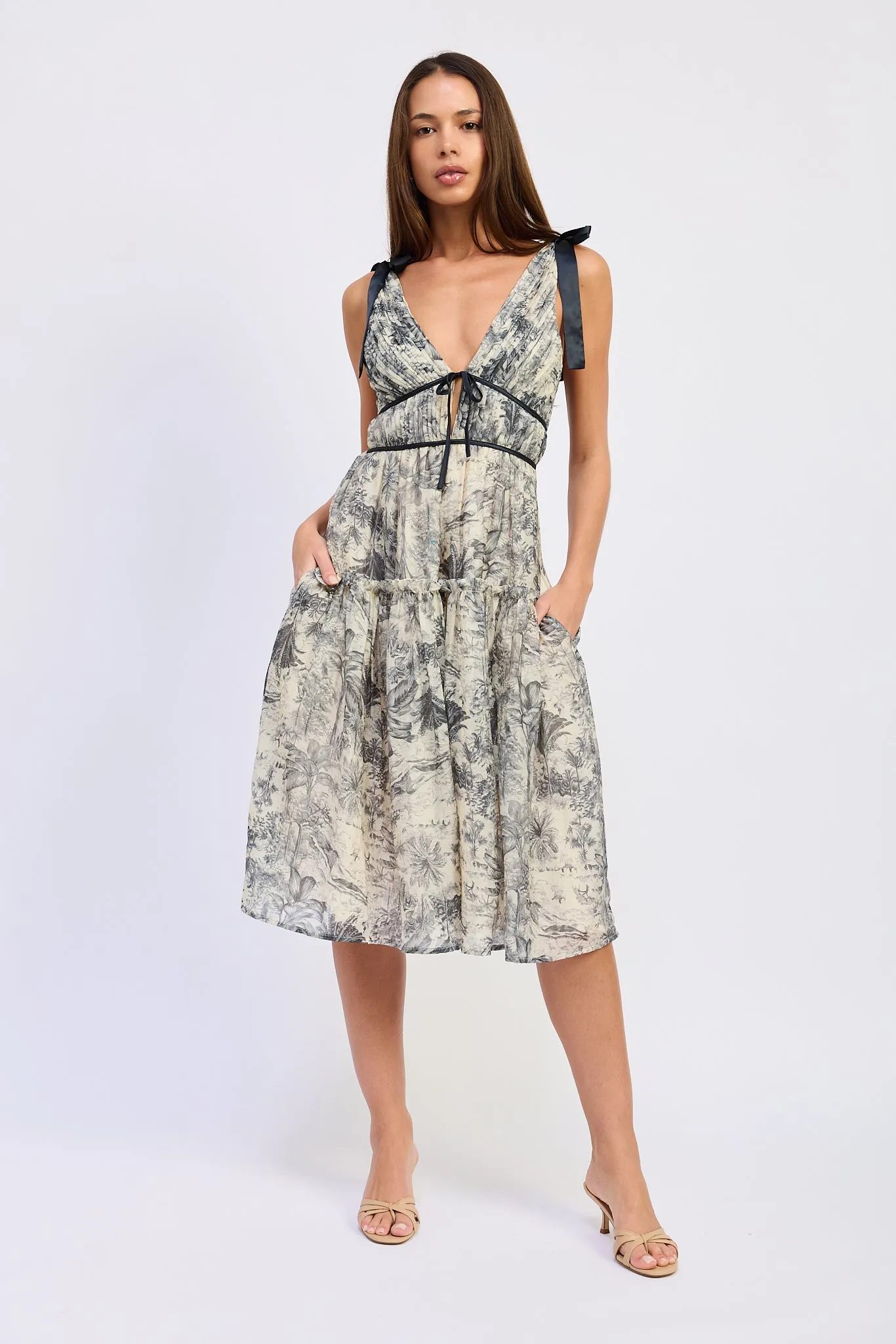 Holly Midi Dress sold by En Saison