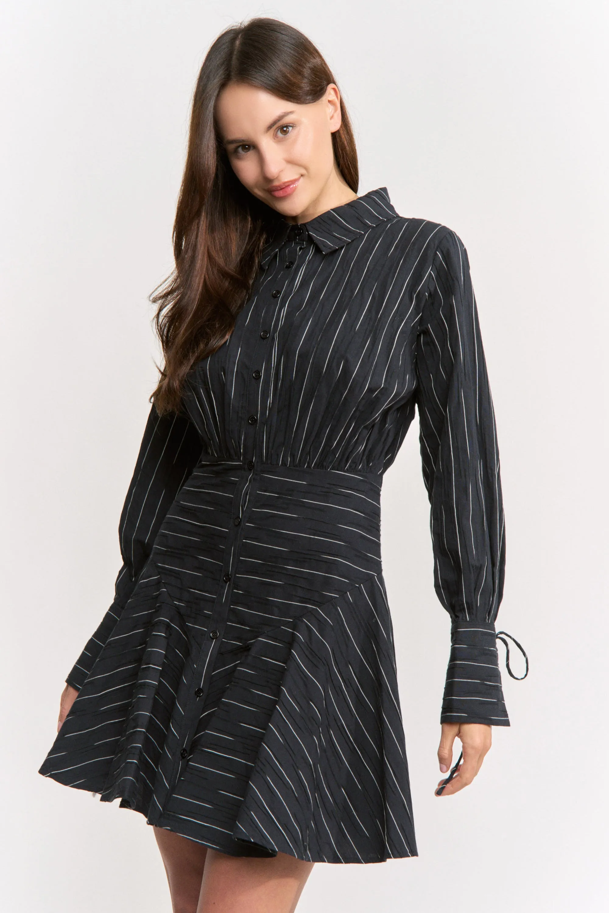 Tricia Mini Shirt Dress sold by En Saison product image thumbnail 4