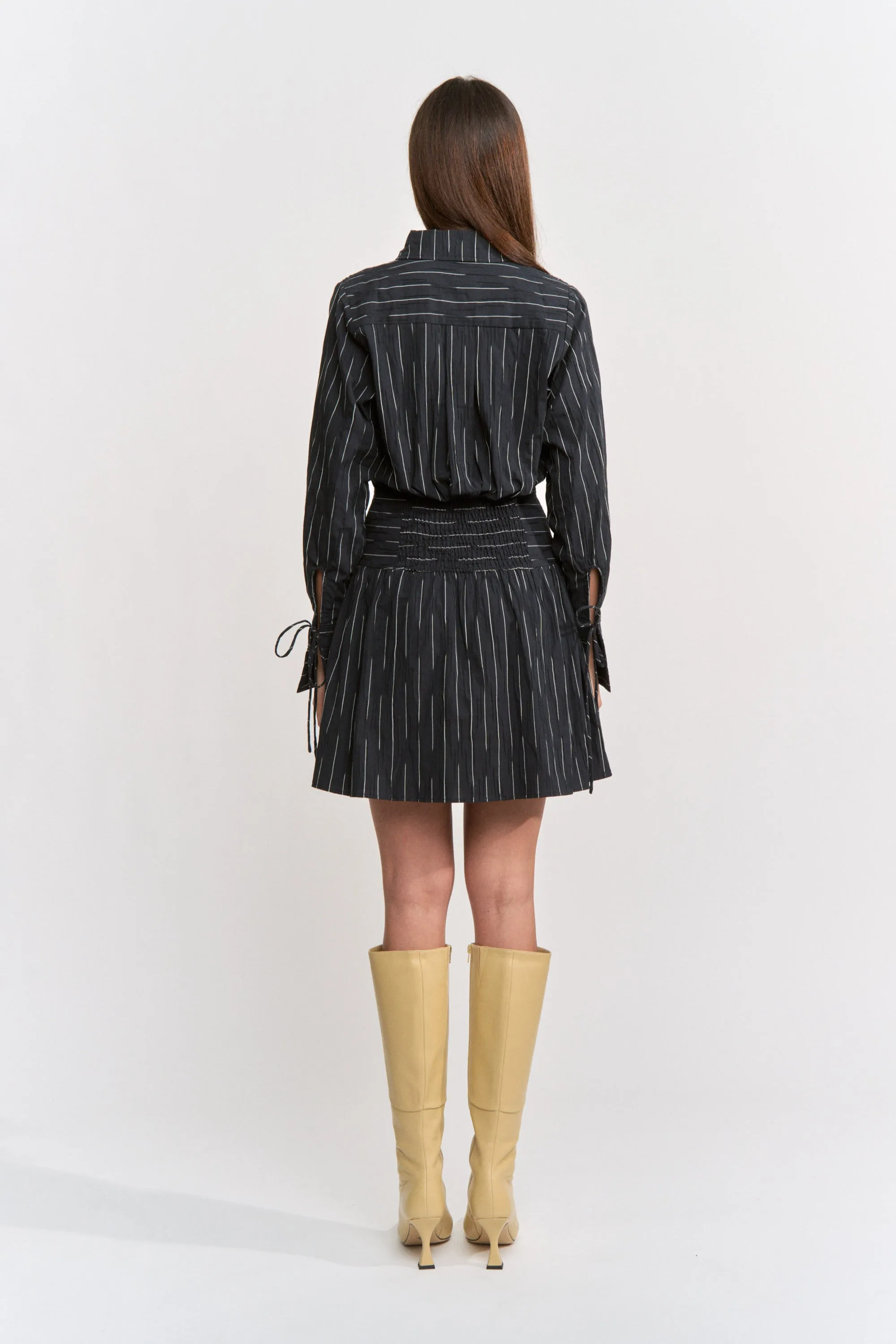 Tricia Mini Shirt Dress sold by En Saison product image thumbnail 3