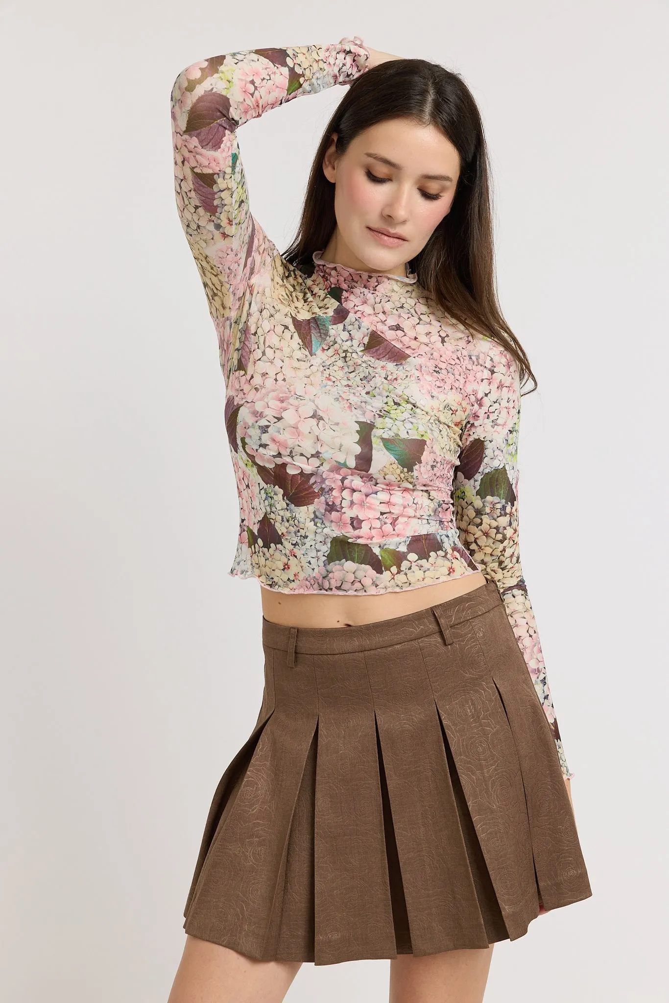 Kelsey Mesh Top sold by En Saison product image thumbnail 4
