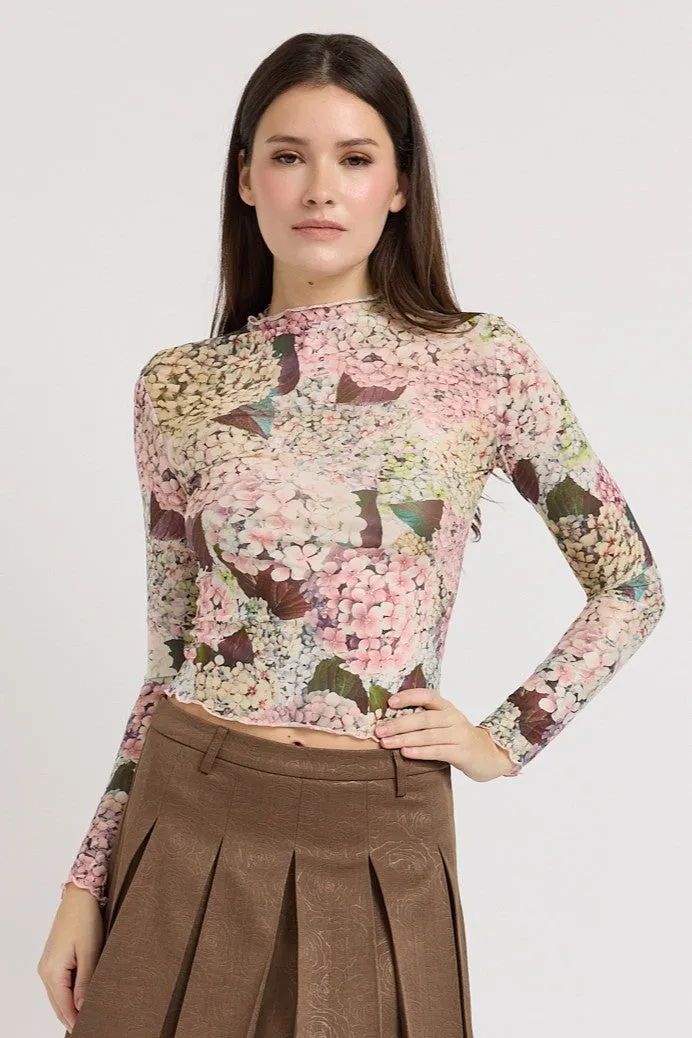Kelsey Mesh Top sold by En Saison