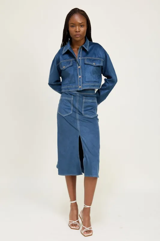 Robin Midi Skirt sold by En Saison