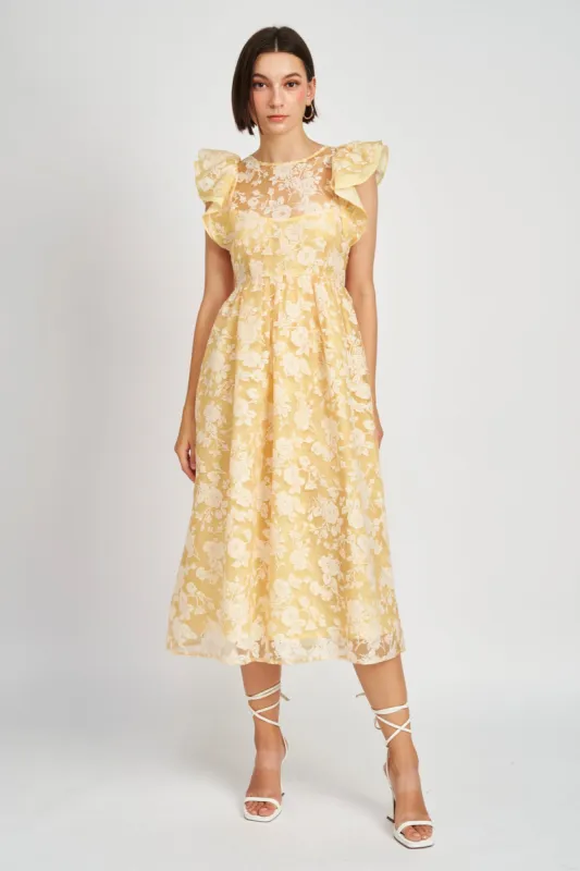 Marais Midi Dress sold by En Saison