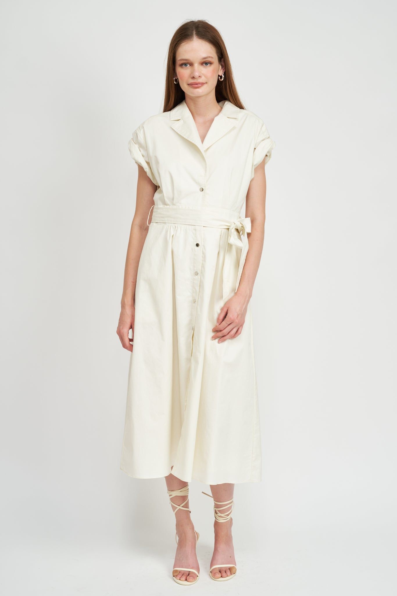 Zoya Midi Shirtdress sold by En Saison product image thumbnail 4