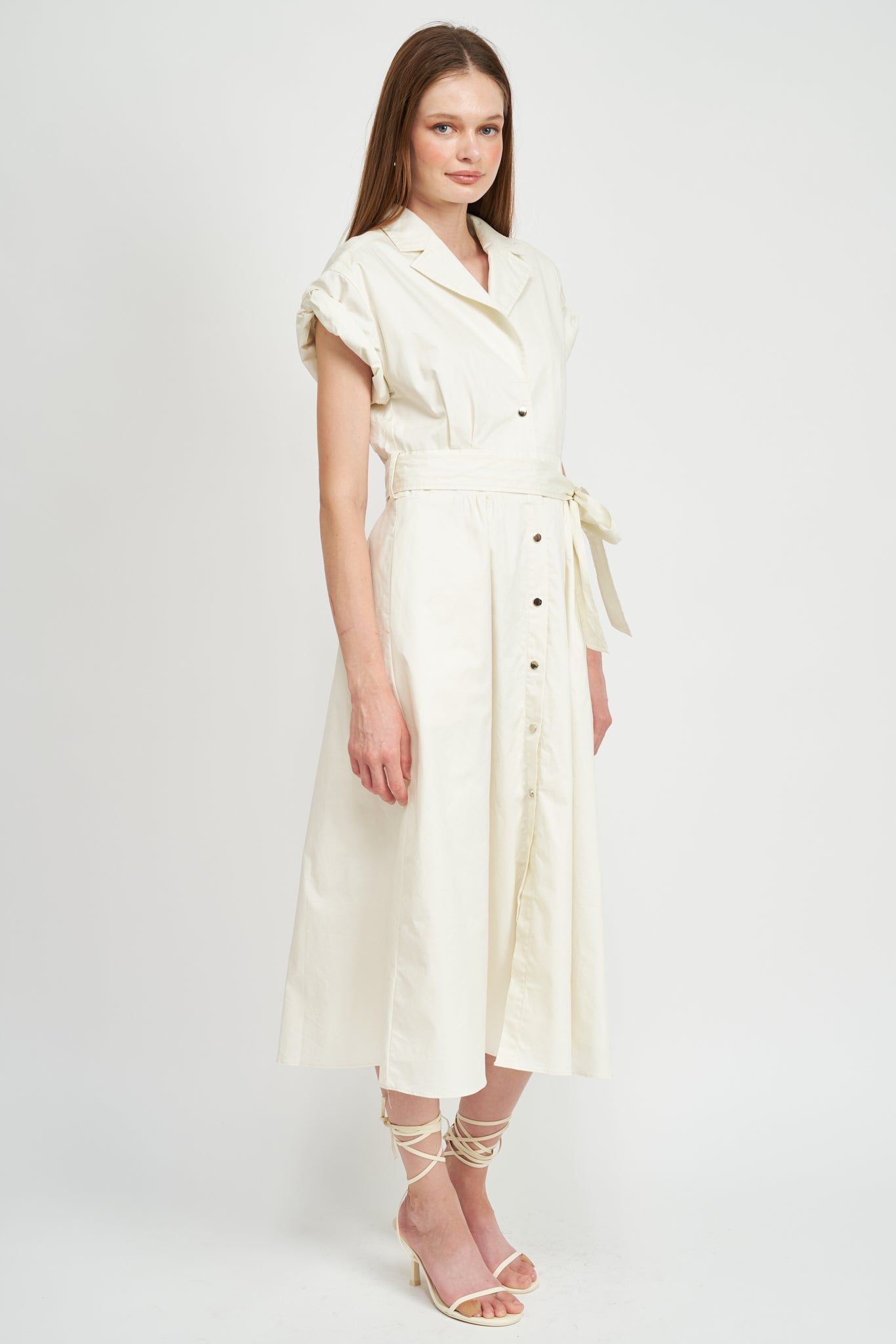 Zoya Midi Shirtdress sold by En Saison product image thumbnail 5