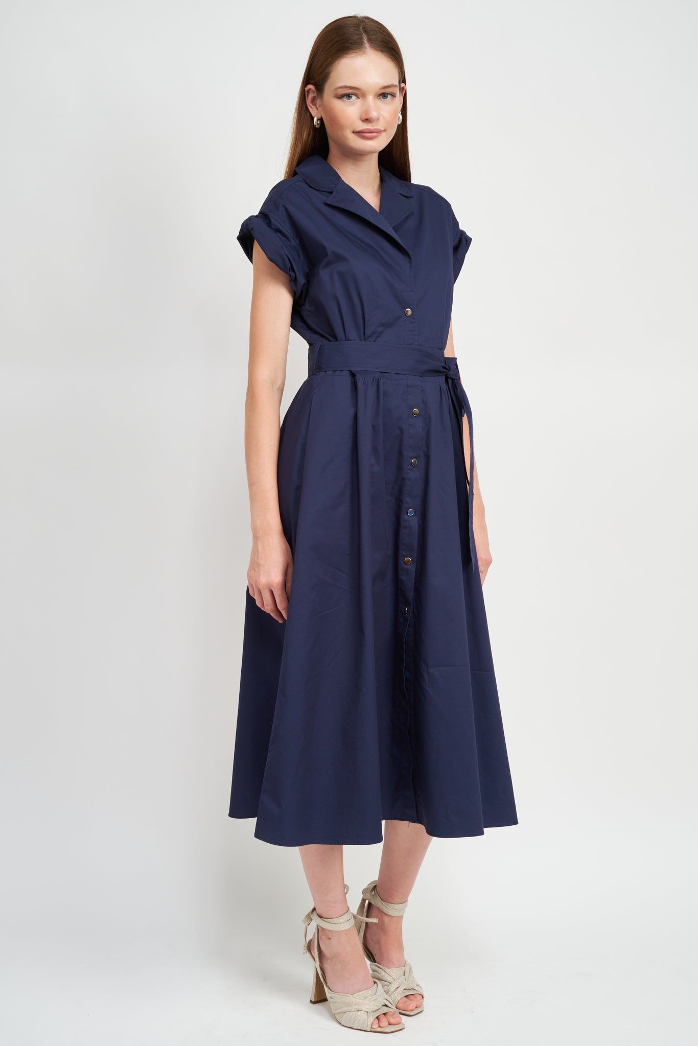 Zoya Midi Shirtdress sold by En Saison product image thumbnail 2
