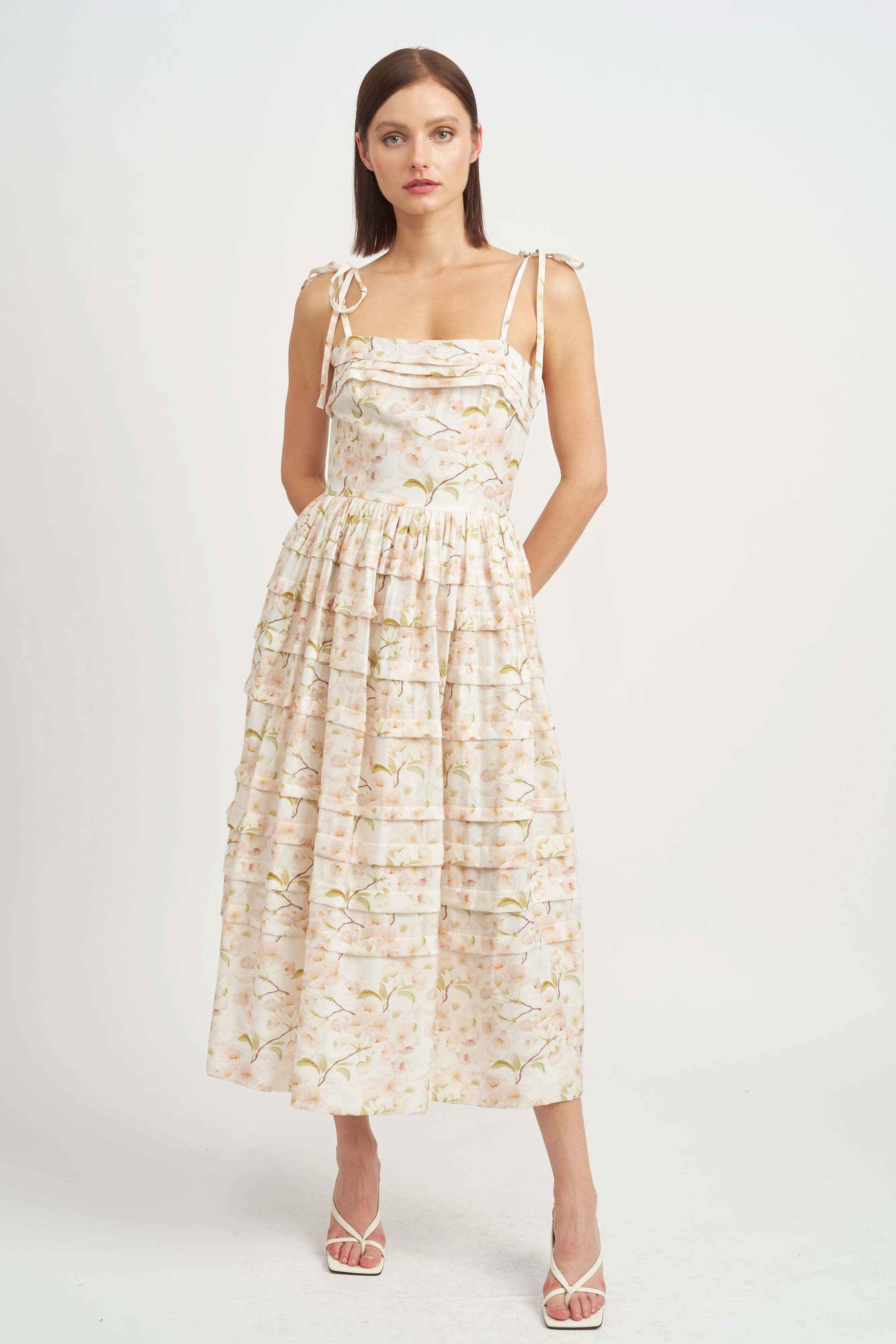 Callie Midi Dress sold by En Saison
