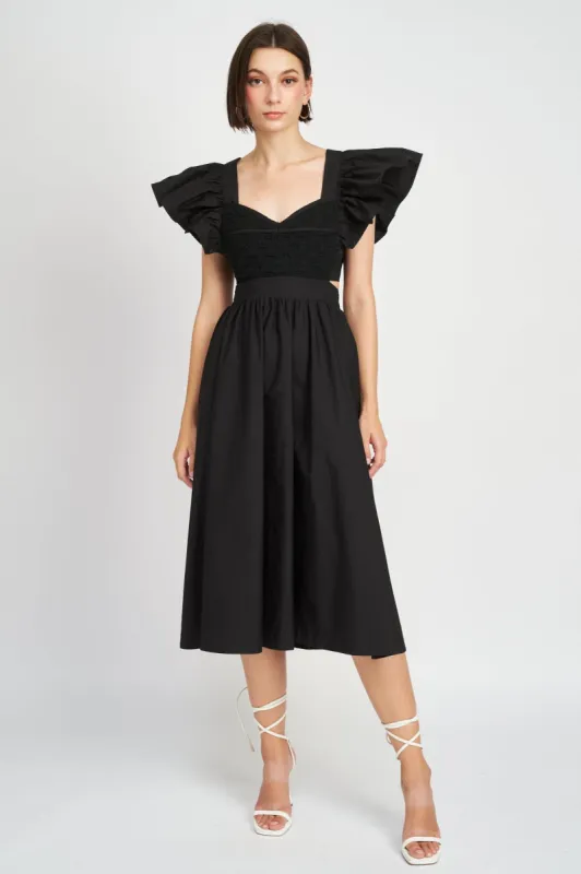 Monti Midi Dress sold by En Saison