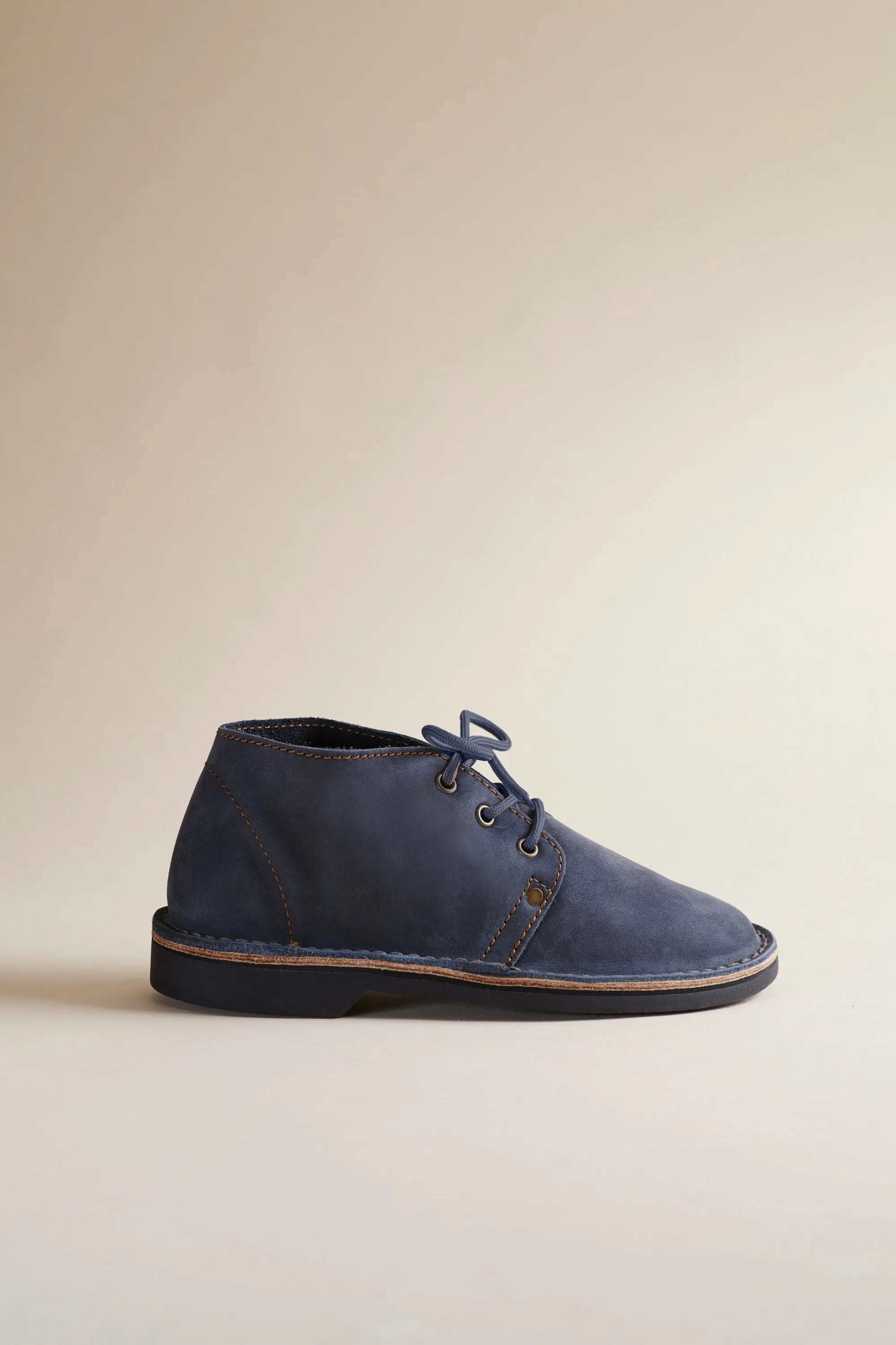 Erongo Vellies in Navy Suede sold by Brother Vellies