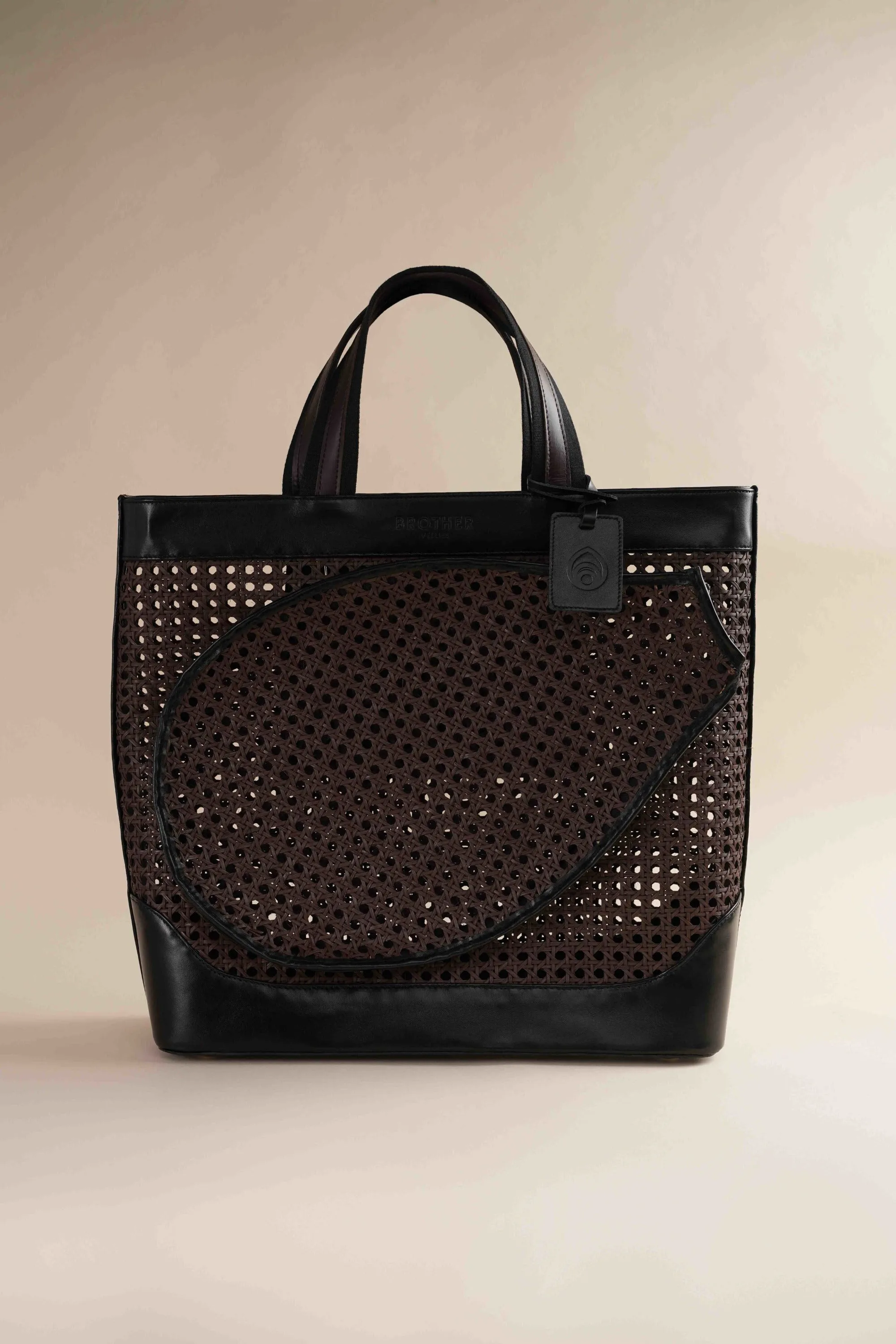 Espresso Tennis Club Tote sold by Brother Vellies product image thumbnail 2