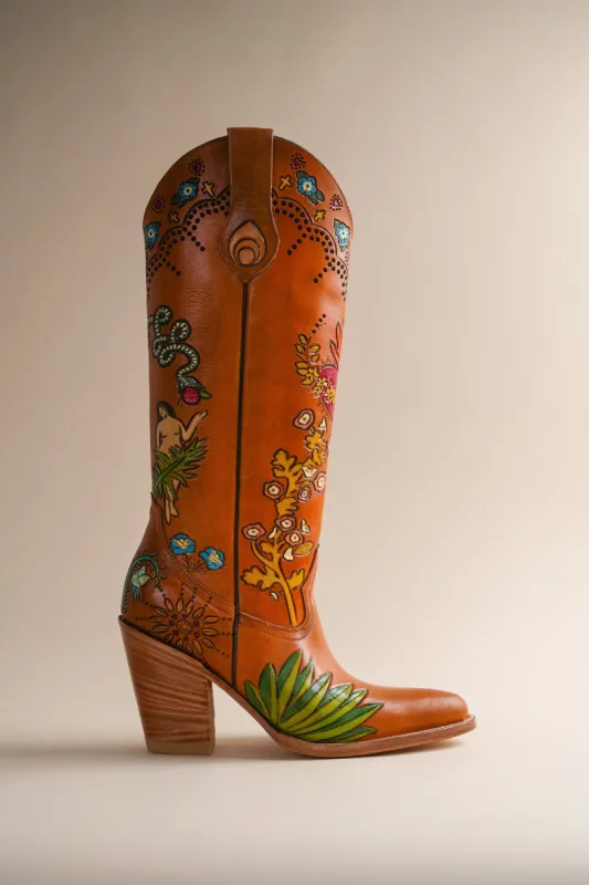 Eve Doodle Cowboy Boots sold by Brother Vellies