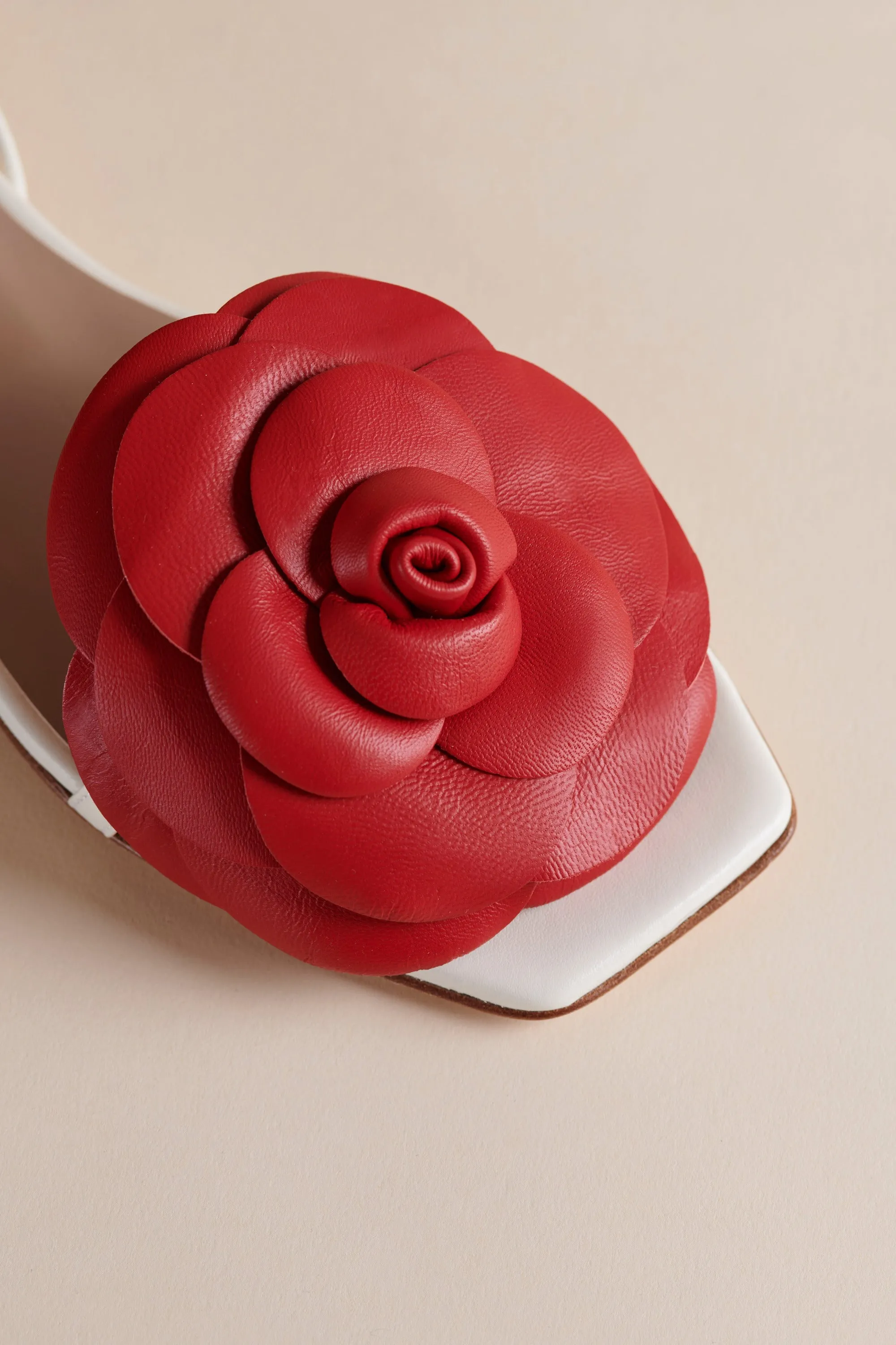 Lilia Flat Sandal in Ivory sold by Brother Vellies product image thumbnail 2