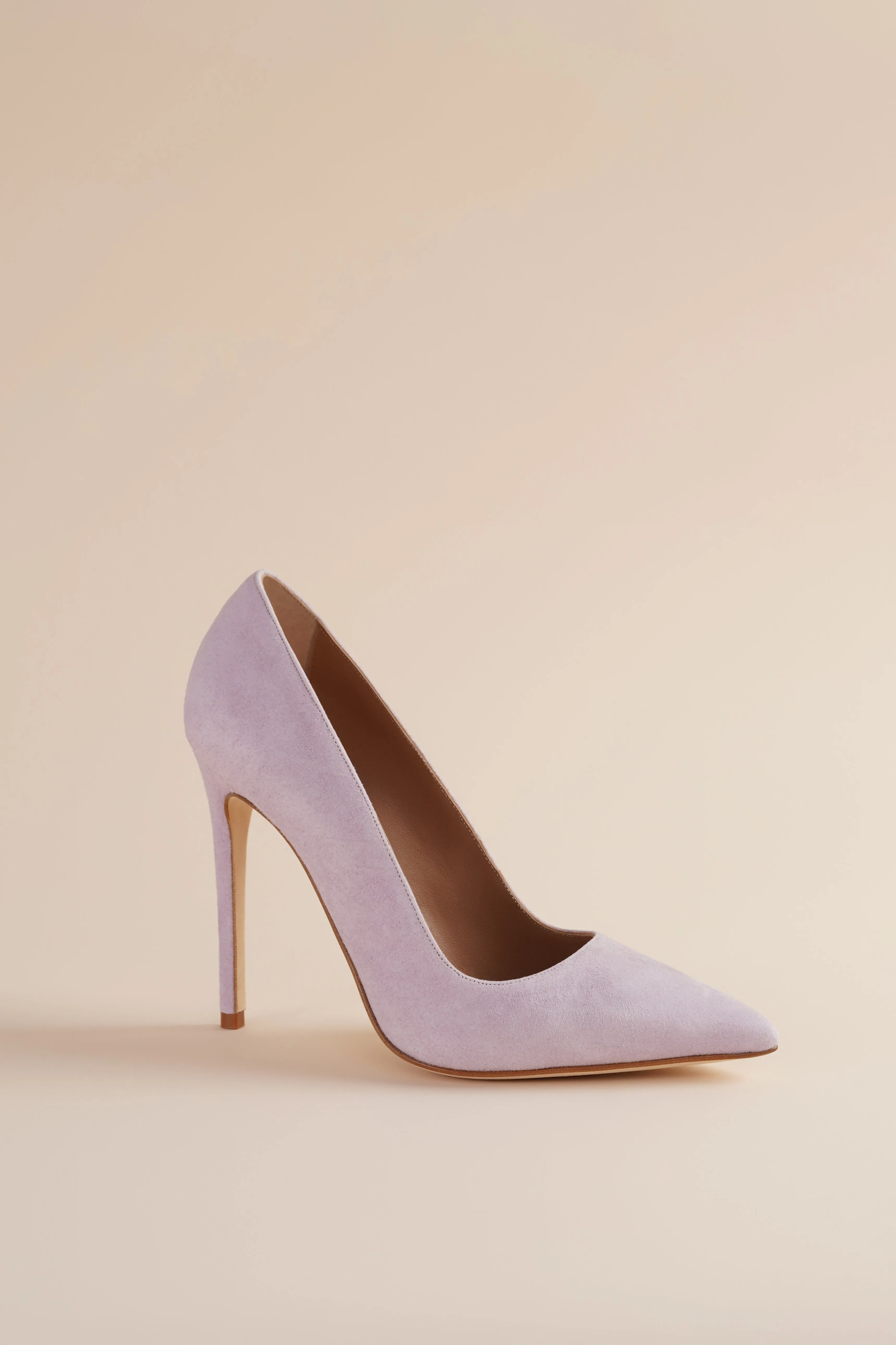Nude Pump in Lavender Suede sold by Brother Vellies product image thumbnail 2