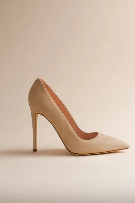 Nude Pump in Yoko sold by Brother Vellies