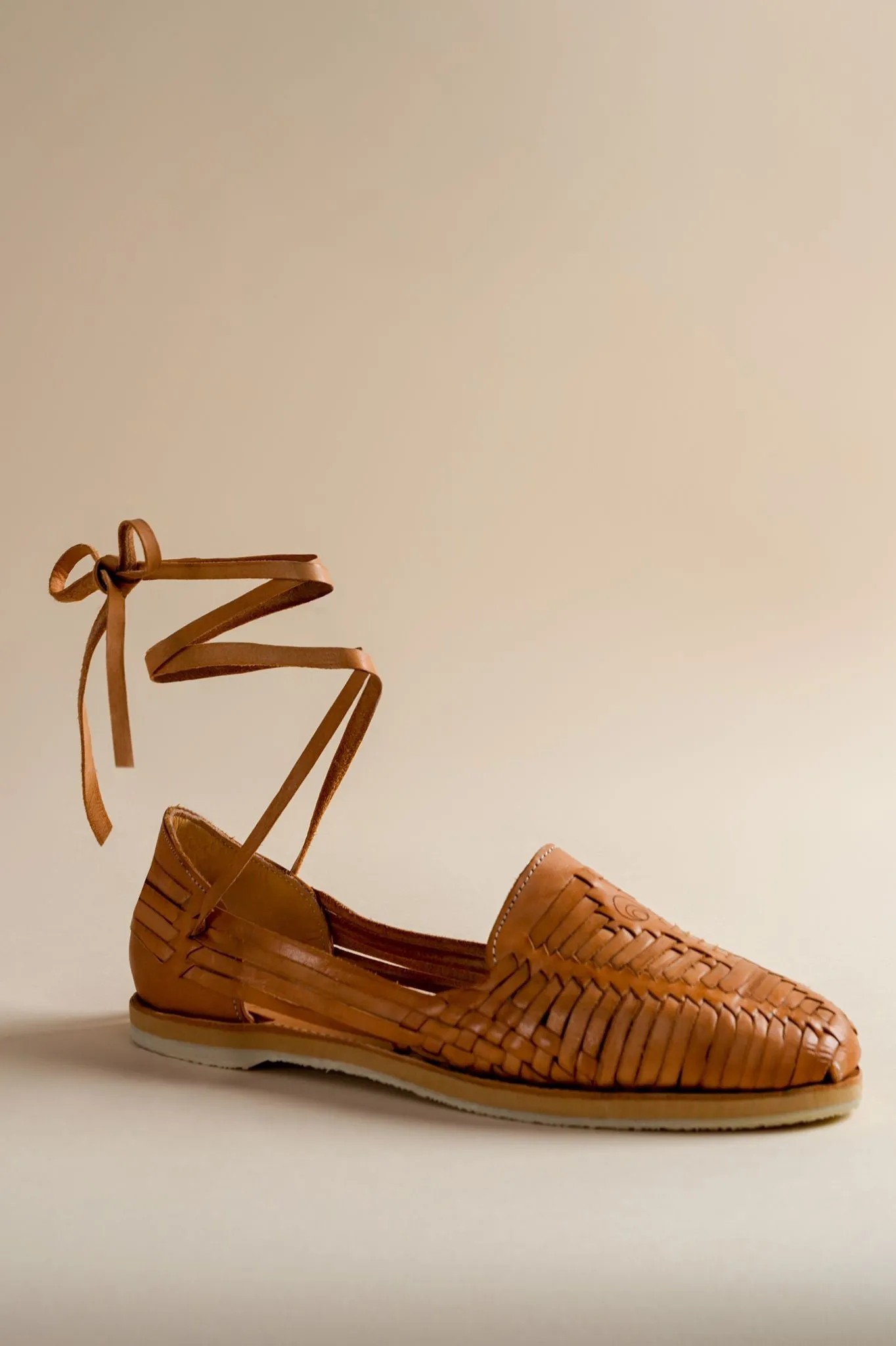 Lace Up Huarache in Nutmeg sold by Brother Vellies product image thumbnail 3