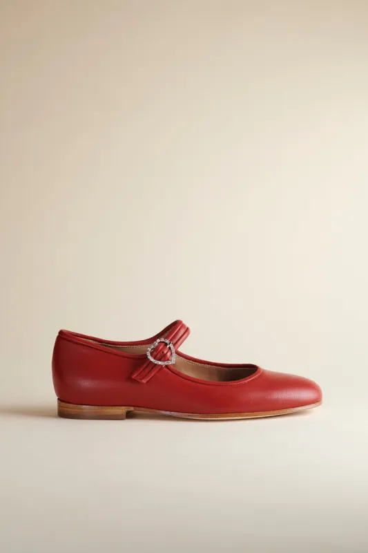 Picnic Shoe in Tomato sold by Brother Vellies