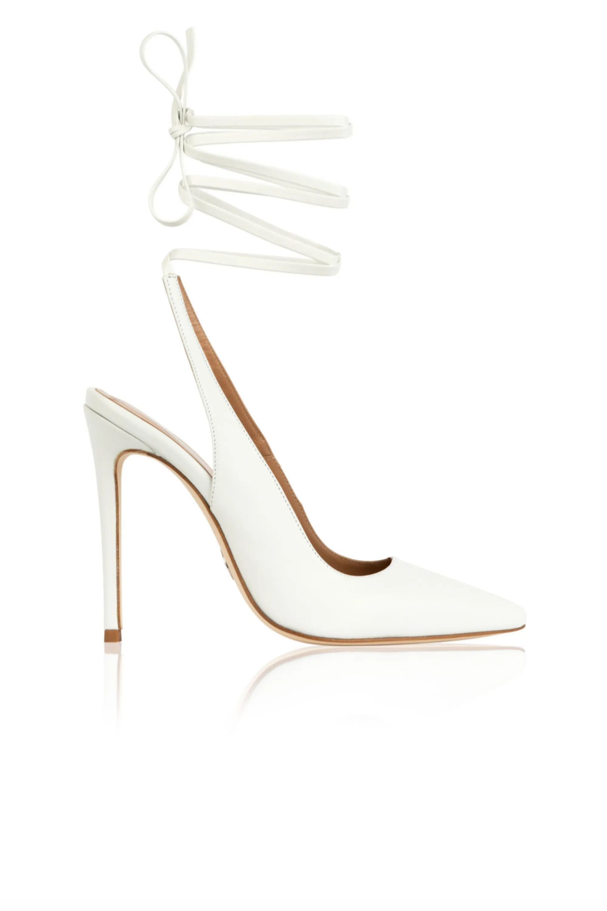 Ribbon Pump in Cloud sold by Brother Vellies