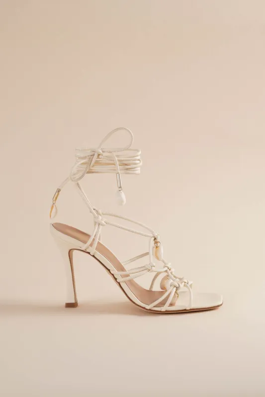 Shoreline Sandal in Ivory sold by Brother Vellies
