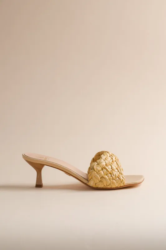 Tuesday Mule in Raffia sold by Brother Vellies