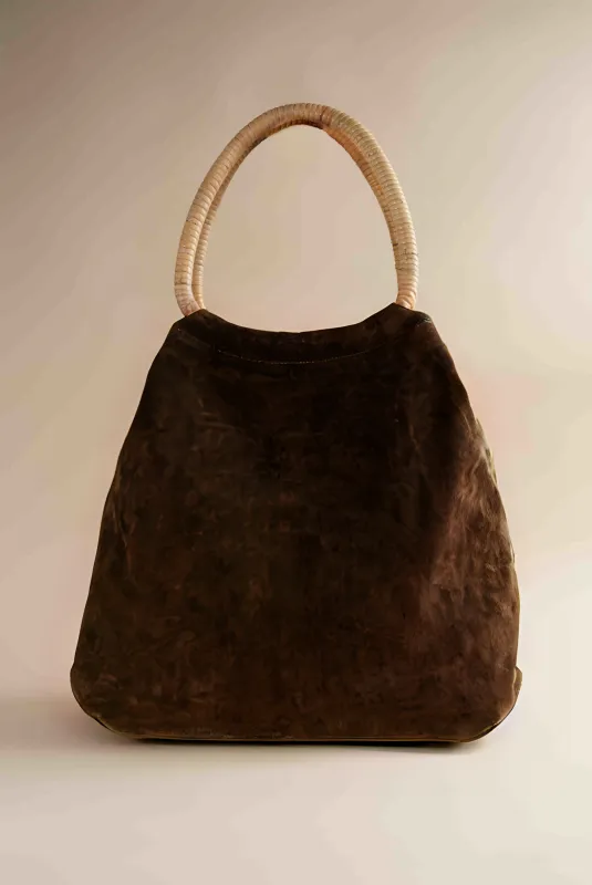 Bamboo Sac in Espresso sold by Brother Vellies